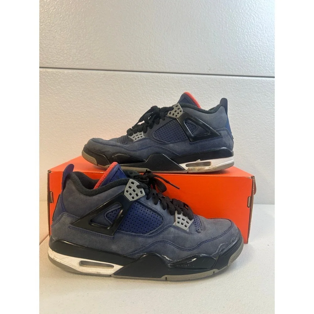 Air Jordan 4 Retro Winterized Loyal Blue Mens Size 8.5 #2533